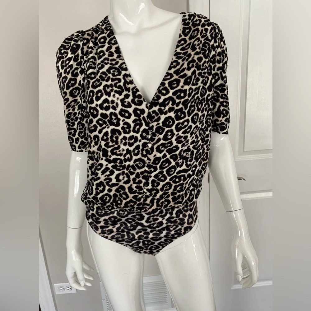 AFRM leopard bodysuit